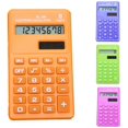 thumbnail image 5 of Candy Color 8 Digits Pocket Mini Electronic Calculator for Students School Office Supply-Orange, 5 of 5