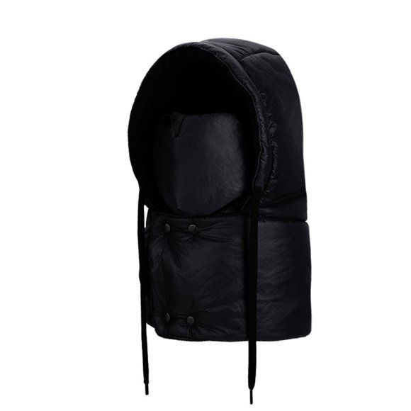 FRSASU Ski Mask Cold Weather Warm Soft Face Cover with Hood Neck Warmer Scarf for Women