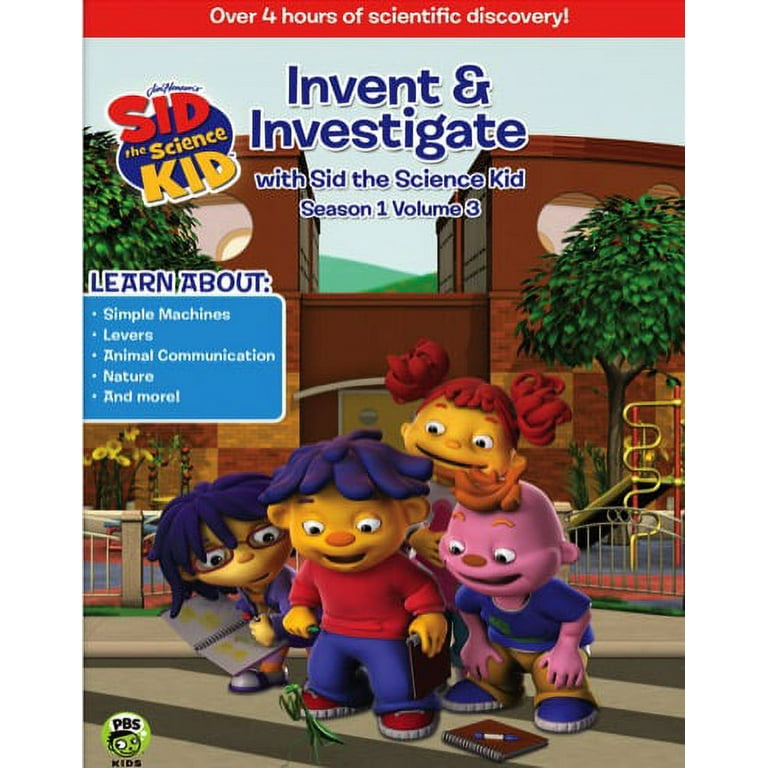 Sid The Science Kid Invent Investigate DVD