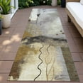 thumbnail image 3 of Dalyn Rugs Machine Washable Indoor/Outdoor Chantille ACN2127 Chocolate 2'3"x7'6" Runner Rug, 3 of 7