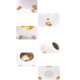 thumbnail image 5 of Un juego (verde, aproximadamente 130 × 130 × 143 mm) de luz nocturna recargable para casa de gato, lámpara de gatito lindo, ambiente hogareño para gato, luz decorativa para dormitorio para mujer, 5 of 5