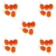 thumbnail image 3 of Eigraketly 30 piezas de soporte de línea de pescado, herramientas de tope de guardián de Color sólido luminoso Naranja 5piezas, 3 of 6