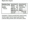 thumbnail image 2 of Mighty Organic, Organic 100% Grassfed Beef Mighty Stick, Original, 0.75oz, 24-pack, 2 of 4