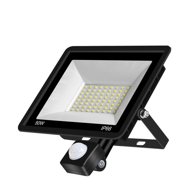 LED Reflector Floodlight PIR Motion Sensor Wall Lamp IP66 Waterproof LED Spotlight Outdoor Lighting Garden Exterior Street Lamp ,Extraordinary Performance