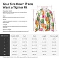 thumbnail image 5 of Uemuo Hawaiian Pineappl Pattern Women's Full Zip UPF 50+ Sun Protection Hoodie Jacket Long Sleeve Sun Shirt Hiking Outdoor Performance with Pockets-3X-Large, 5 of 9