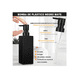 thumbnail image 3 of Dispensador De Baño Jabon 350ml Negro Vidrio Esmerilado Xtellar Gris, 3 of 4