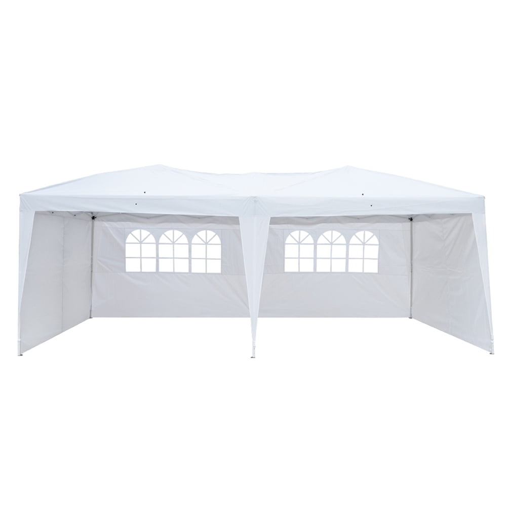 Aimee Lii 240"x120" Canopy Tent Awnings for Decks, Awnings for Patio Waterproof, Backyard Canopy Gazebo, Outdoor Patio Awnings for Party Camping BBQ Events, White