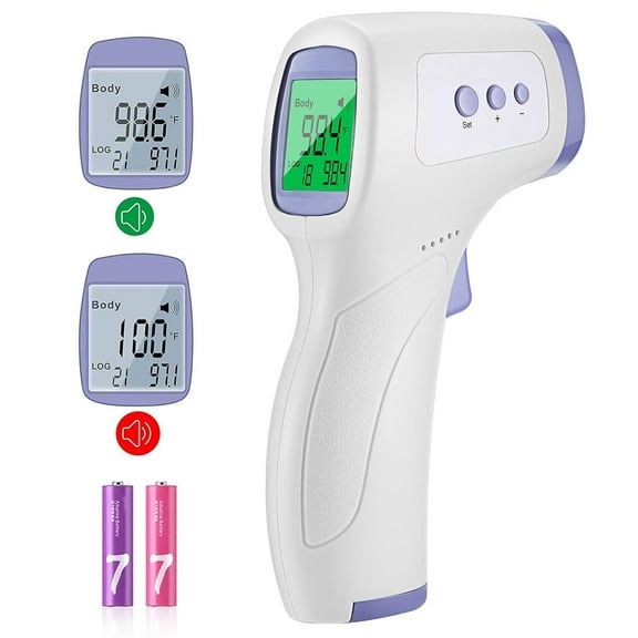 Non-Contact Digital Infrared Forehead Thermometer for Adults and Kids,2 in 1 Body Surface Mode Infrared Thermometer with Fever Alarm and Instant Accuracy Readings
