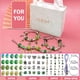 thumbnail image 3 of Juego de pulsera de cuentas con caja de almacenamiento para niños, cuentas de agujero grande, hecho a mano, Kit de fabricación de joyas, juguetes para niñas, regalo de Navidad, 3 of 4