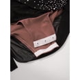 thumbnail image 5 of iiniim Girls Sparkly Lyrical Dance Sleeveless Asymmetrical Gymnastics Leotard Ruched Ballet Dress Dusty Pink 14, 5 of 7