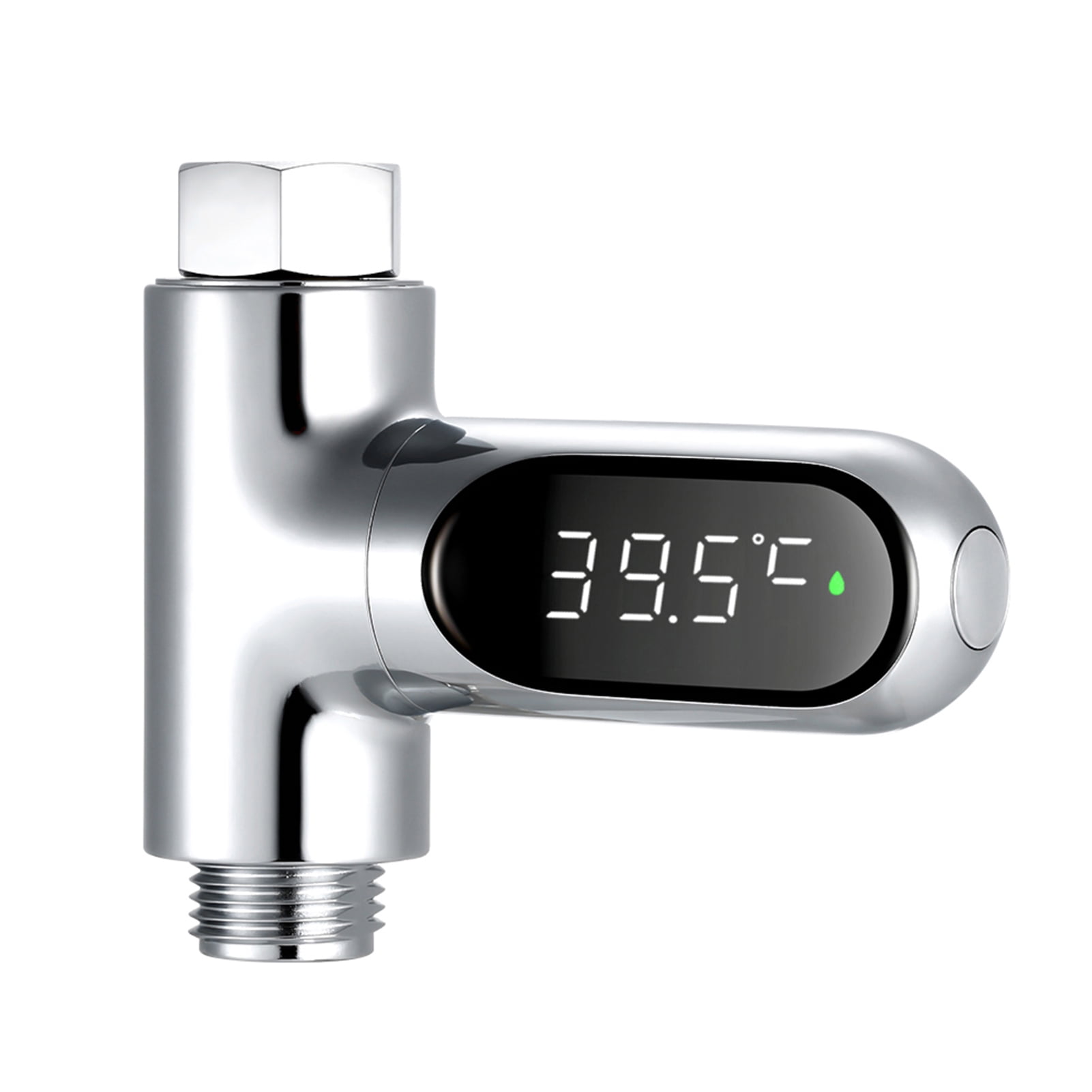 TSP Faucets Accessories LED Digital Shower Temperature Display Water Thermometer Monitor Color : B