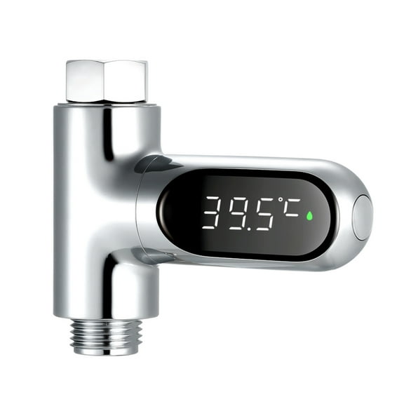 Led Display Water Meter Digital Shower Thermometer Bath Temperature  Water-Temperature Measuring Instrument With 5~85℃ ℃/℉ High Accuracy Shower Bathroom Accessory
