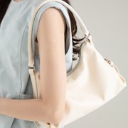 Lightweight Ergonomic Handbag with Top Handle, Multiple Pockets & Comfortable Shoulder Strap for Commuting Essentials
