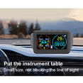 thumbnail image 3 of TPMS Car Tire Pressure Monitoring System Alarm Tyre Air Pressure Meter Gauge Temperature Warning 4 Sensors External,1 set * Car Tyre Pressure Monitoring System, 3 of 5