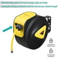 thumbnail image 2 of Yescom 5/16 in x 33 ft Retractable Air Hose Reel Auto Rewind Ceiling / Wall Mount 180° Swivel Air Compressor, 2 of 8