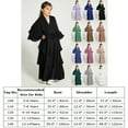 thumbnail image 3 of XXWXYD Girls Musli𝗆 𝖨slamic Dress for Children Chiffon Abaya 𝖣ubai Kaftan Prayer Dress Full Length Robe, Modest Traditional Casual Daily Wear for Kids 𝖨slamic Dress, 3 of 5