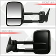 thumbnail image 3 of DNA Motoring For 88-00 Chevy GMC C/K C10 Telescoping Towing Mirror Pair w/Powered Adjust Glass, 3 of 11