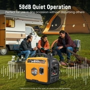 Maxpeedingrods 3800 Watt Portable Gas Powered Generator Inverter for Camping, Home Backup