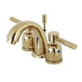 thumbnail image 1 of Kingston Brass KB8912DL Concord Robinet de Lavabo Mini-Large, Laiton Poli, 1 of 1