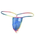 thumbnail image 1 of Rbaofujie Men Underwear Brief Men's Netting Breathable Sexy Underwear Rope U-shaped Pouch Exquisite Design T-back Boxers Compression Underwear For Men, 1 of 4