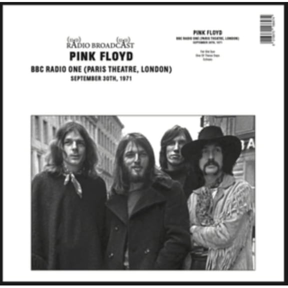 Pink Floyd BBC Radio One (Paris Theatre, London, Sept. 30th 1971) (Vinyl Record) 12" Album