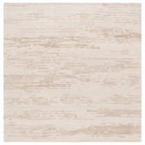 SAFAVIEH Ebony Tiana Distressed Area Rug, Beige, 6' x 6' Square