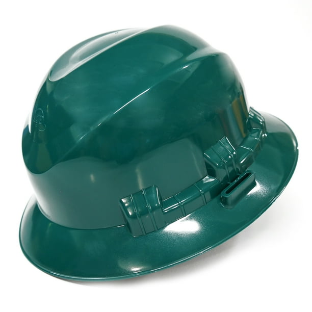 IGA Casco de Seguridad Industrial, Coraza Clase E, Ajuste Matraca (Verde)