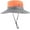 Orange, variant on Women's Summer Sun Bucket Hats, UV Protection Beach Hats Foldable Mesh Fishing Cap for Women