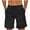 Black, variant on Havenre Mens Linen Shorts Lightweight Casual Elastic Waist Drawstring Lounge Shorts Lightweight Summer Beach Shorts with Pockets Black L