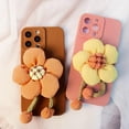 thumbnail image 7 of for iPhone 13 Pro Max Case with Flower Hidden Makeup Mirror, Anti-Fall Lens Cameras Cover Protection with Kickstand Soft TPU Shockproof Phone for Women Girls, 7 of 7