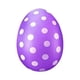 thumbnail image 2 of Globos inflables grandes con forma de huevo para Pascua, adornos, artículos para fiestas, inflables, juguetes, accesorios fotográficos para el patio t Violeta, 2 of 9