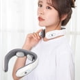 thumbnail image 1 of Danhjin Cervical Massager Neck, Intelligent Neck With Heat, 6 Modes 9 Tissue Point, Portable Foldable. Kitchen Appliances, 1 of 8