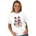 thumbnail image 5 of Christmas Snowman With Baby Angels Women's Graphic T Shirt Tees Brisco Brands S, 5 of 5