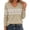 Khaki, variant on Edvintorg Women's 2026 Fall V Neck Christmas Sweater Long Sleeve Lightweight Knit Tops Business Casual Cute Sweaters Fashion Clothing