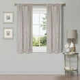 thumbnail image 5 of Superior Waverly Blackout Curtains, Rod Pocket, Set of 2, 26" x 63", Ivory, 5 of 5