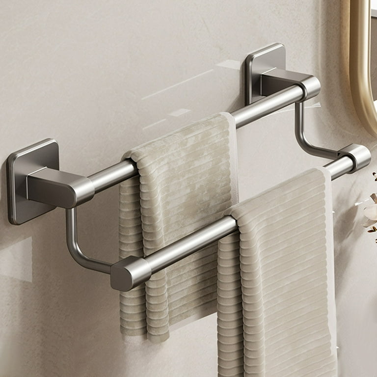 YANHAIGONG Double Towel Bar,12inch Towel Rack for Bathroom,Wall