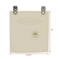thumbnail image 5 of Tahoe Boat Aft Ladder Door 136329 | 215 Off White Starboard w/ Logo, 5 of 6