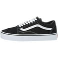thumbnail image 3 of Vans Unisex Classic Old Skool Canvas Shoes - Black/ True White - Size 5 Women/ 3.5 Men, 3 of 7