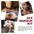 thumbnail image 4 of Qian Halloween Skin Wax Plasma Makeup Set Scar Makeup Horror Atmosphere Party, 4 of 4