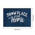 thumbnail image 2 of Christmas Tree Mat With "Merry Christmas" Lettering – Festive Home Floor Mat Fuzzy Lap Blanket Rugs for Living Room 5x7 Soft Comfy Blanket Mauve Blanket Large Throw Legacies Blanket Blanket H Small, 2 of 3