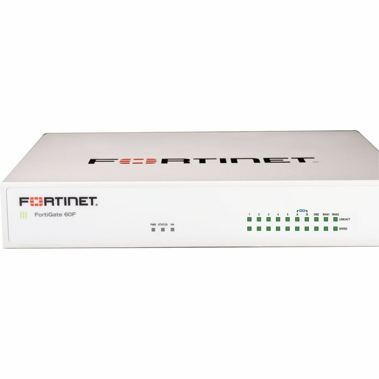 Fortinet FortiGate 60F - Security appliance - with 1 year