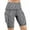 Gray, variant on Shorts Womens Clearance Women High Waist Out Pocket Yoga Short Running Athletic Yoga Shorts Pants