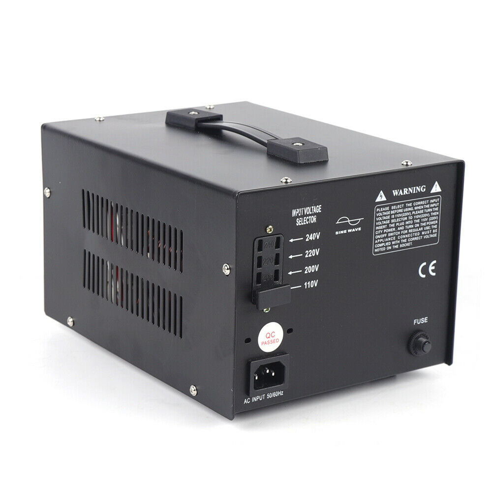 Wuzstar 3000W Voltage Converter Transformer Step Up&Down 110V to 220V/220V to 110V Converter Tool
