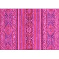 thumbnail image 1 of Ahgly Company Indoor Rectangle Abstract Pink Modern Area Rugs, 2' x 3', 1 of 4