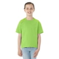 thumbnail image 1 of Jerzees Youth DRI-POWER Active Short Sleeve Crew T-Shirt, M, Neon Green, 1 of 1