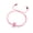A, variant on Ribbon Charm Bracelets Breast Cancers Awareness Jewelry Handwoven Rope Bangles for Women Handmade Jewelry Gift