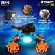 thumbnail image 4 of Tanque De Control Remoto 2.4GHz, Bolas de Hidrogel Control de Mano naranja Grande, 4 of 6