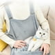 thumbnail image 4 of Bolsa Bandolera Tipo Delantal para Transportar Mascotas: Mochila de Forro Polar Suave y Aislante con Puertos Usb y Auriculares, Bolsa de Pecho Multiusos para Perros y Gatos., 4 of 7