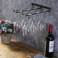 thumbnail image 2 of Glass Holder Hanging Glasses Holder For Wine Glass, Beer GlassBlack1Pcs, 2 of 3