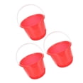 thumbnail image 5 of PBPBOX Red PP Home Water Bucket for Storage and Multipurpose Use 3Pcs, 5 of 8